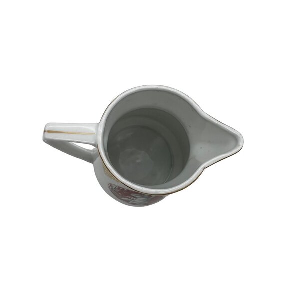 Celebrate Germany Cherub Pitcher Gold Trim 6.25" Porcelain Jug Cupid Art - Picture 7 of 9